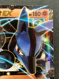 Pokemon card Lucario EX 052/096 1st 2014 Pokemon TCG Rare Holo Japanese Nintendo - Image 3