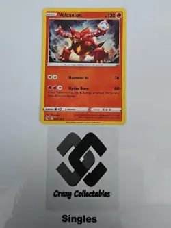 Pokemon Cards Volcanion 026/159 Reverse Holo Crown Zenith Nr Mint - Image 1