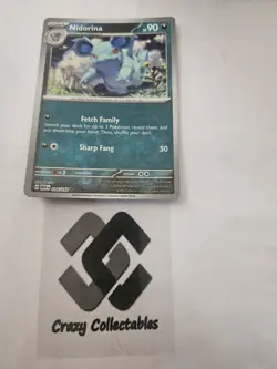 Pokemon Cards Nidorina 030/165 Reverse Holo 151 Near Mint - Image 1