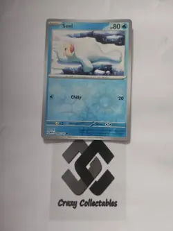 Pokemon Cards Seel 086/165 Reverse Holo 151 Nr Mint Card - Image 1