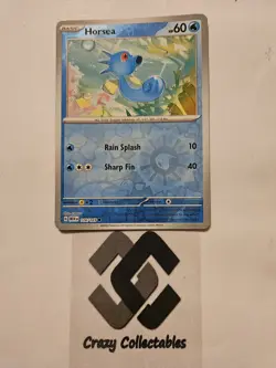 Pokemon Cards Horsea 116/165 Reverse Holo 151 Nr Mint Card - Image 1