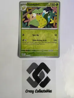 Pokemon Cards Victreebel 071/165 151 Reverse Holo Mint Card - Image 1