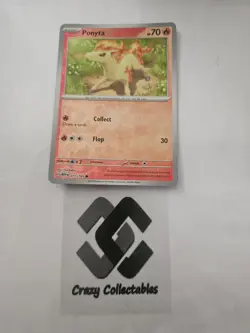 Pokemon Cards Ponyta 077/165 Reverse Holo 151 Near Mint - Image 1