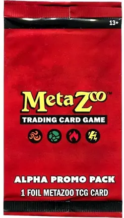 5x MetaZoo Alpha Promo Packs (1 Random Foil Card inside) - Image 1
