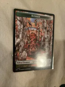 Foil Elf / Treasure Token, Lorwyn Eclipsed Token, MTG, Magic Card - Image 4