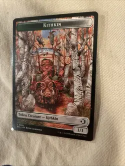 Foil Elf / Treasure Token, Lorwyn Eclipsed Token, MTG, Magic Card - Image 5