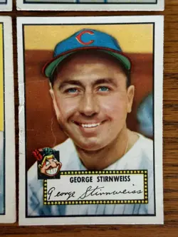 1952 Topps Baseball 4 Card Lot, Sam Zoldak, Ray Coleman, P,F,G - Image 5