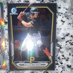 Topps Konnor Griffin Pirates 4-Card Lot 2025-26 Bowman Chrome/Sterling Select - Image 3