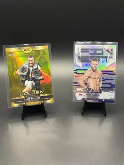 4 Card Conor McGregor Topps Lot *See Description* - Image 1