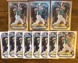 Colt Emerson Bowman Reptilian Chrome Mariners 17 Card Lot UR-4 BCP-108 2026 - Image 3