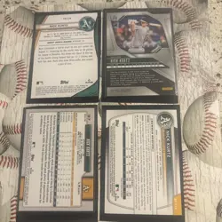 Nick Kurtz (4) Card Topps Lot/See PicturesAthletics/Free Shipping - Image 2