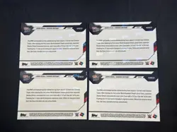 4 CARD 2026 TOPPS NOW WBC BASEBALL JOHN CENA SHOHEI OHTANI #WBCO /55002 LOT - Image 2
