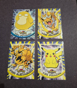 Topps Pokemon TV Animation Edition 1999 4-Card Lot - Image 1