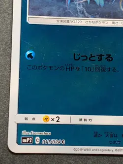 Pokemon card Magikarp 011/024C 2019 Pokemon TCG Japanese Holo Common Nintendo - Image 5