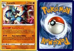 Lucario 079/172 Brilliant Stars Pokemon TCG Holo Rare NM - Image 3