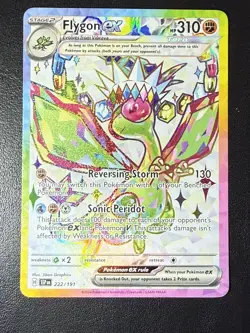 Flygon ex 222/191 - Pokemon TCG - Surging Sparks Ultra Rare Holo - Image 1