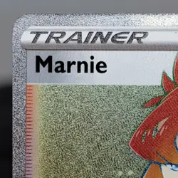 Pokemon Marnie Secret Rare Sword & Shield Base Set SWSH01: (Secret) 208/202 NM - Image 3