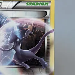 Pokemon Battle City BW39 Black Star Promo Trainer Stadium Holo Mewtwo LP⭐ - Image 4
