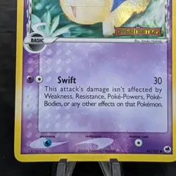 Pokemon Cyndaquil EX Dragon Frontiers Reverse Holo Stamped TCG Card 45/101 MP - Image 2
