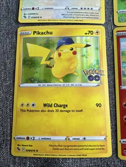 Lot Of 4 Pokemon Go Cards NM Holo - Snorlax/Pikachu/Radiant Venusaur/Numel - Image 2