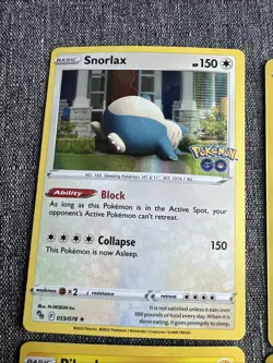 Lot Of 4 Pokemon Go Cards NM Holo - Snorlax/Pikachu/Radiant Venusaur/Numel - Image 5