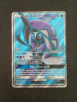 Tapu Fini GX Full Art 133/147 Sm-Burning Shadows Holo MP - Image 1