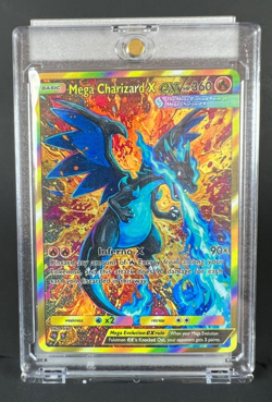 Mega Charizard X ex Inferno Full Fan Art Holo Limited - Image 1