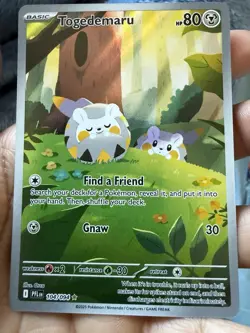 Pokemon TCG Togedemaru #104/094 ME02: Phantasmal Flames Full Art - Image 1