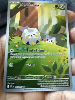 Pokemon TCG Togedemaru #104/094 ME02: Phantasmal Flames Full Art - Image 2