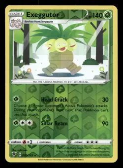 Exeggutor 005/185 Vivid Voltage Reverse Holo NM/M Pokemon - Image 1