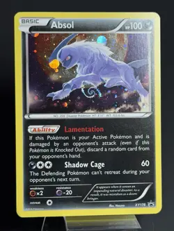 HD SWIRL Pokemon TCG XY Promos #XY178 Absol Cosmos Holo Fart Swirl MP - Image 1