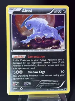 HD SWIRL Pokemon TCG XY Promos #XY178 Absol Cosmos Holo Fart Swirl MP - Image 5