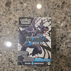 Pokemon TCG SV: Black Bolt Booster Bundle - Factory Sealed - 6 Packs - Image 1