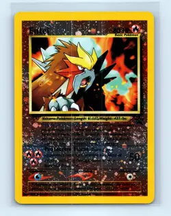 Pokemon tcg WoTC Promo Entei Near Mint or Better - Image 1