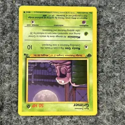 Vintage Pokemon Fossil Grimer 48/62 Common 1st Edition LP - Image 1