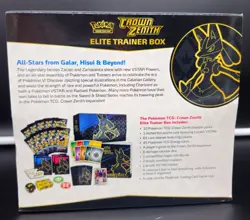 Pokemon TCG Crown Zenith Elite Trainer Box Booster Packs Lucario VSTAR Promo - Image 3