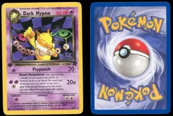Dark Hypno 26/82 - Pokemon 1st Edition Rare Team Rocket - LP/MP - Image 3