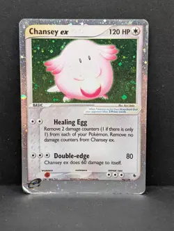 Chansey ex 96/109 Ruby and Sapphire Holo Ultra Rare Pokemon TCG Nintendo HP - Image 1