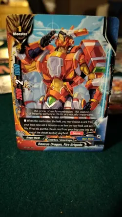 future card buddyfight, Rescue Dragon, Fire Brigade PR/0231EN - Image 3