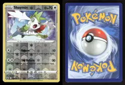 Shaymin 123/198 Holo Rare Chilling Reign Pokemon Reverse Holo NM/M - Image 3