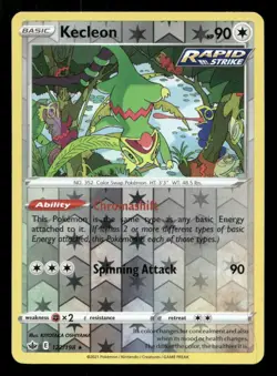 Kecleon 122/198 Chilling Reign Reverse Holo NM/M Pokemon - Image 1