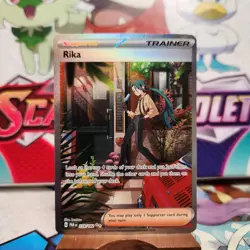 Rika 258/182 Special Illustration Rare - Paradox Rift - Pokemon TCG - SHIPS FAST - Image 1