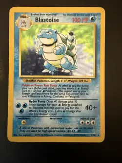 Blastoise 002/102 Base Set Holo - LP - Image 1