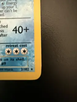Blastoise 002/102 Base Set Holo - LP - Image 4