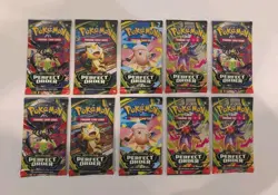10x Pokemon TCG: Mega Evolution Perfect Order Booster Packs - Sealed - Image 2