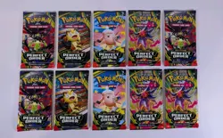 10x Pokemon TCG: Mega Evolution Perfect Order Booster Packs - Sealed - Image 3