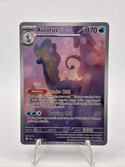 Pokemon TCG - Aurorus Illustration Rare 092/088 - NM - Perfect Order - Image 1