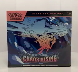 Pokemon Chaos Rising Elite Trainer Box Factory Sealed ETB - Image 1