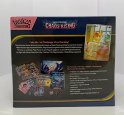 Pokemon Chaos Rising Elite Trainer Box Factory Sealed ETB - Image 3
