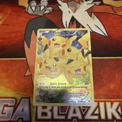 Pikachu RC29-32 Generations Radiant Collection Full Art Holo Ultra Rare 60 HP - Image 2
